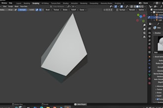 create game assets using blender