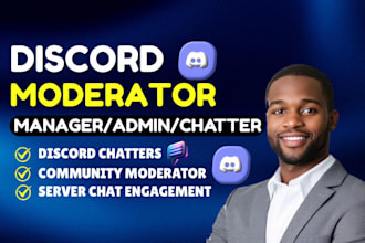 be your professional crypto nft discord tg moderator, admin, chatters, manager