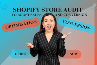 shopify store audit to increase sales and conversions fast