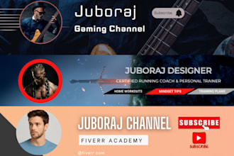 create eye catching youtube banners and channel art