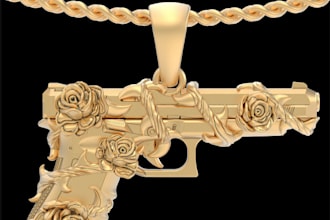 3d jewelry model, 3d rings, bracelet model, 3d necklace for 3d printing, stl