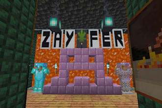 build awesome structures with you in minecraft