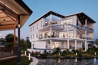 do exterior and interior design and renderings