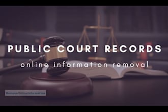 delete negative arrest court case records from internet