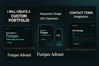 create modern personal or company websites to boost your online presence