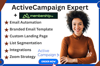 setup complete activecampaign email marketing, landing page, and automation