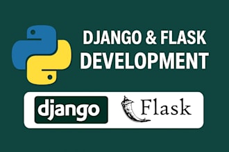 build secure python web applications with django or flask