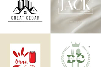 craft unique minimalist, abstract, wordmark and mascot logo in jpg, png, PDF