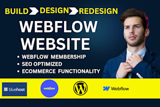 design webflow website redesign webflow membership site subscription website
