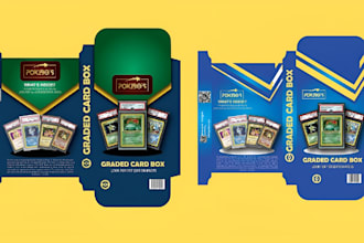 do printable card game package design playing cards box layout 3d mockup board