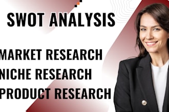 do market research, niche research, swot analysis