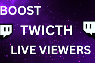 organic twitch channel promotion, boost live viewers, reach affiliate nd partner