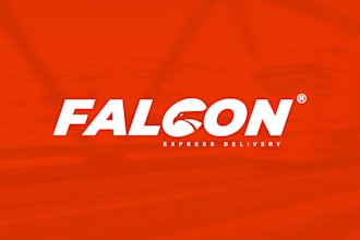 do a brand logo design through smart negative space