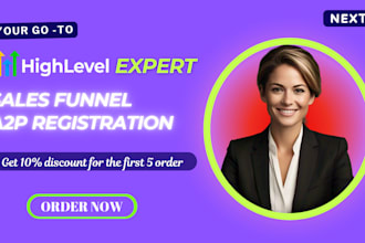 gohighlevel funnel automation website ghl sales funnel setup vapi ai a2p