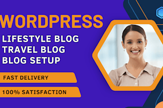 wordpress blog setup lifestyle travel influencer website