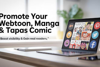 market your webtoon, manga, or tapas comic for maximum reach