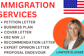 write your petition and cover letter for eb1 and eb2 niw