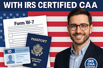help you obtain your itin as an authorized irs caa