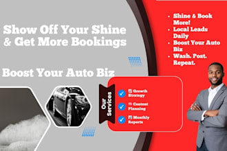 do social media marketing for your mobile car wash and auto detailing service