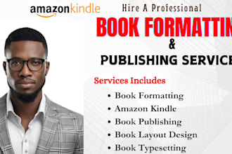 do book publishing book typesetting book formatting kdp amazon publishing