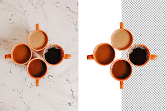 transparent bg 15 images, cut out pic, remove background, clipping path service