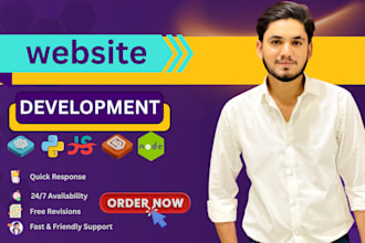do full stack website custom chatbot frontend developer