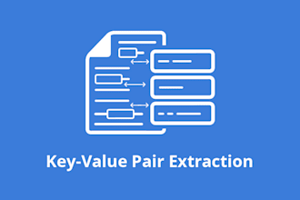 extract key value pairs from your document