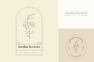 creo logotipo minimalista profesional