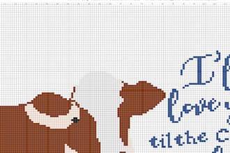 design you a cross stitch pattern