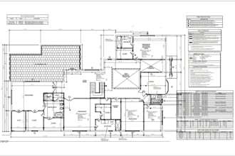 draw site plan, floor plan, plot plan for city permit