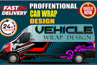 do professional vehicle wrap design for any vehicle
