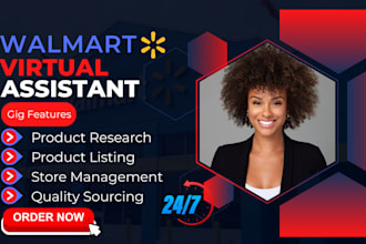 be your expert walmart va for dropshipping, wfs and product listing