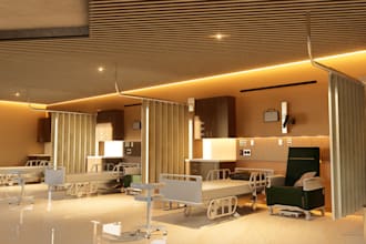 3d models of hospitals and buildings