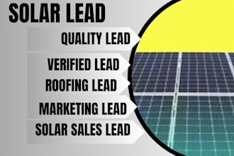 generate quality solar lead for your business