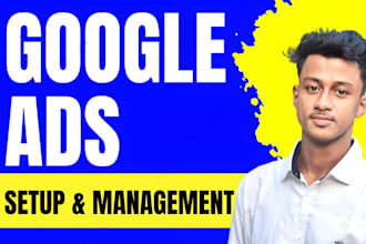 setup and manage google ads adwords PPC campaign