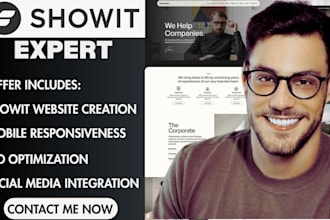 build showit website, design redesign repair showit service website