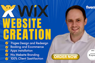 build wix website redesign wix booking website design, wix studio, wix redesign