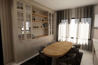 create a modern and functional kitchen interior design