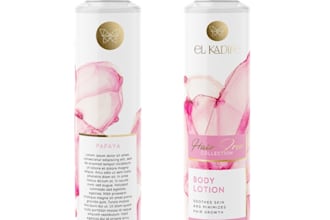create premium label design and packaging design for skincare, cosmetic