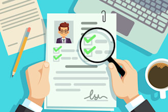 edit or create your CV, bio or linkedin profile to stand out