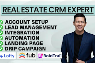 setup real estate crm lofty crm chime idx website lofty follow up boss boldtrail