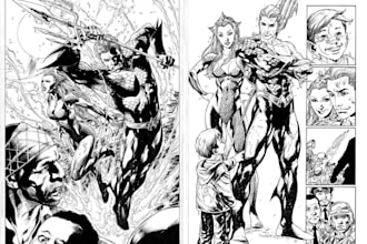 draw manga illustration for comic book and character design or webtune or manhwa