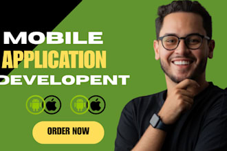 develop a custom android or IOS mobile app with clean UI and fast delivery