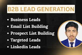 do ecommerce leads, google map scraping, linkedin research