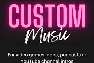 make original electronic music for your video game or app