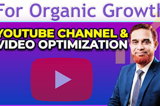 optimize channel and video for organic growth