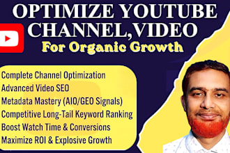optimize channel, video for organic growth