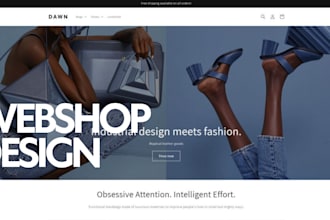 redesign customize shopify woocommerce bigcommerce showit shopware webshops