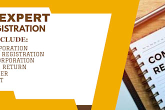 register and incorporate your canada, UK, or US company with tax and vat setup