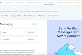 get your a2p messaging approved in gohighlevel